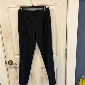 Black Pinstripe Pants